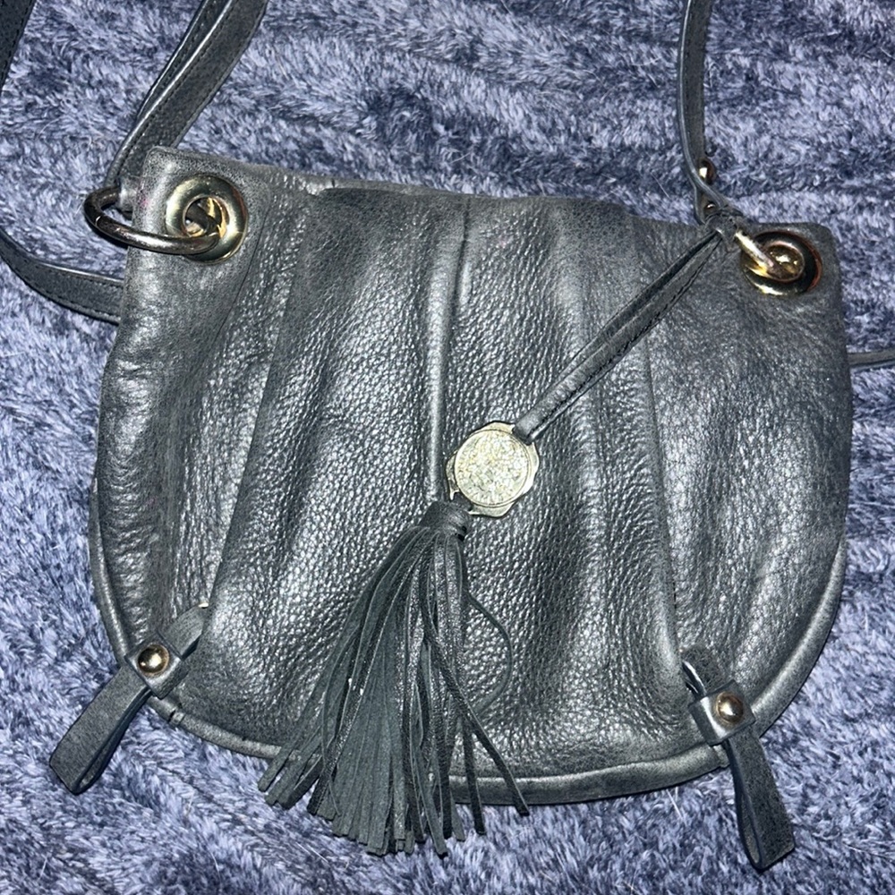 Vince Camuto fringe bag forest green